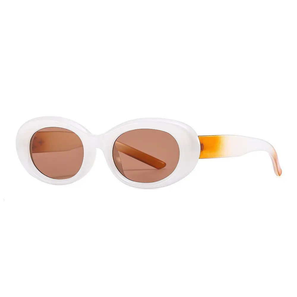 Women Retro Cat Eye Sunglasses UV400 Black - Image 2