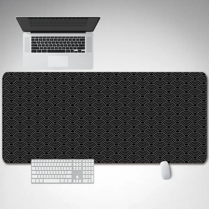 Cross-Border Gaming Mouse Pad Extra Large Black Grid - Image 6