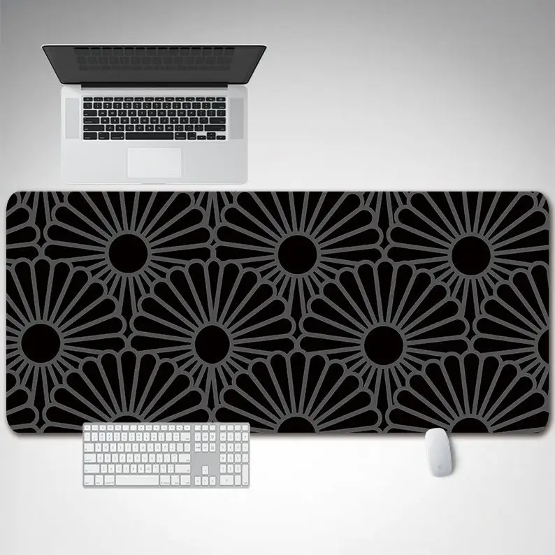 Cross-Border Gaming Mouse Pad Extra Large Black Grid - Image 11