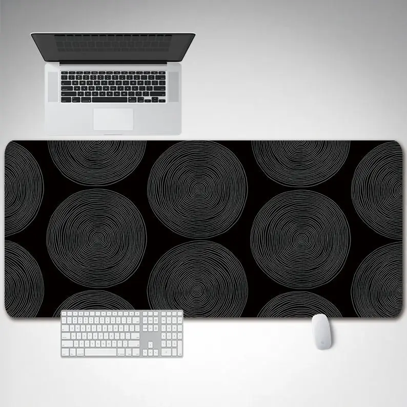 Cross-Border Gaming Mouse Pad Extra Large Black Grid - Image 4
