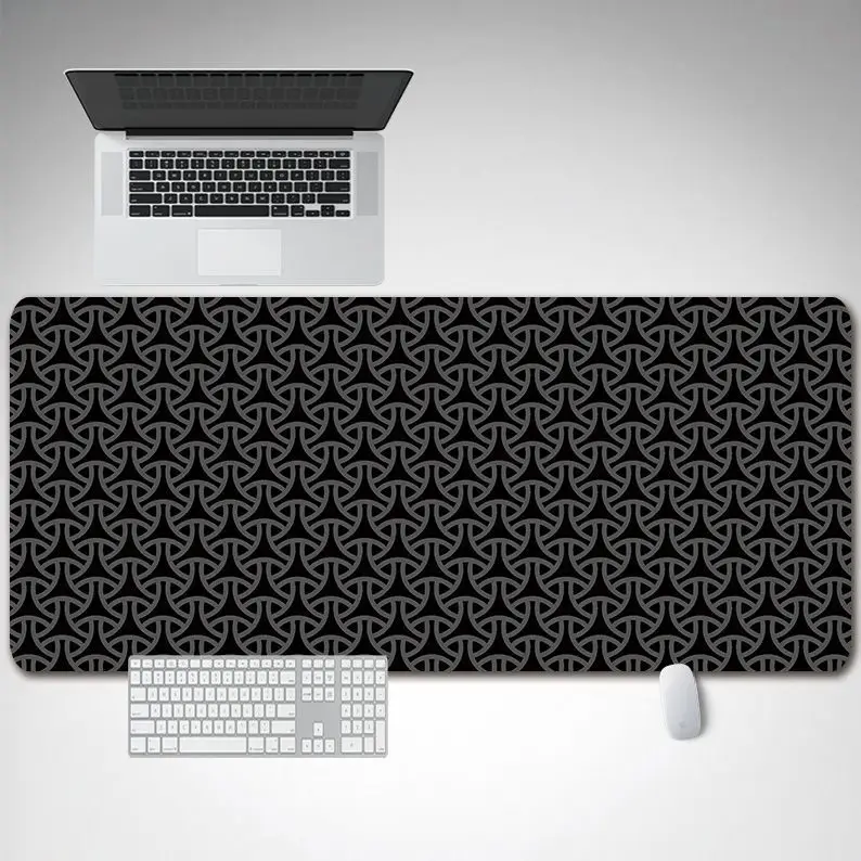 Cross-Border Gaming Mouse Pad Extra Large Black Grid - Image 8