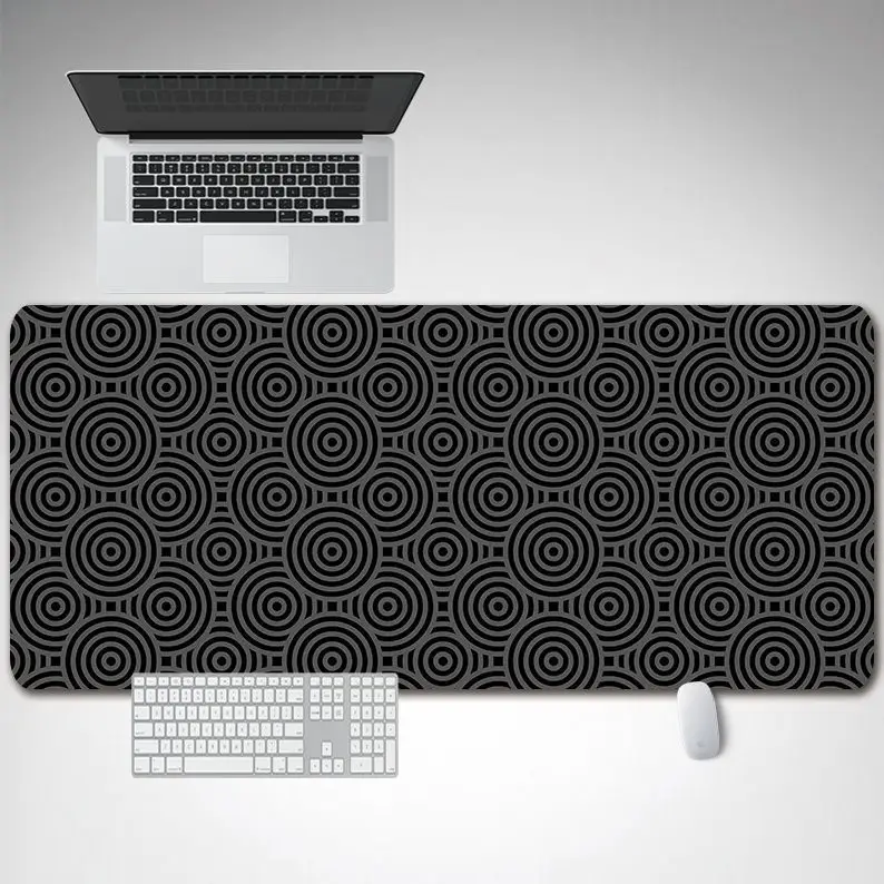 Cross-Border Gaming Mouse Pad Extra Large Black Grid - Image 9