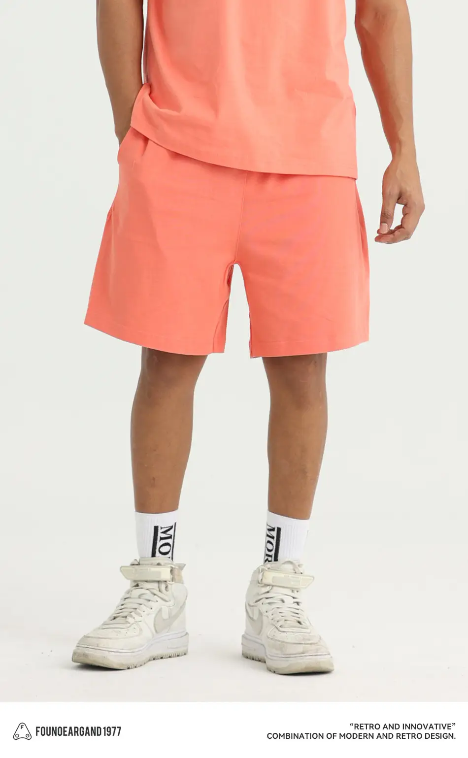 Men Drawstring Olive Shorts Knee Length Cotton — feature 17