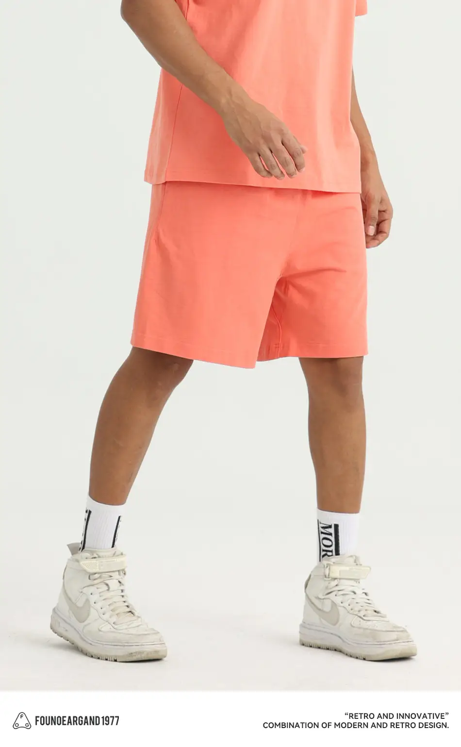 Men Drawstring Olive Shorts Knee Length Cotton — feature 18