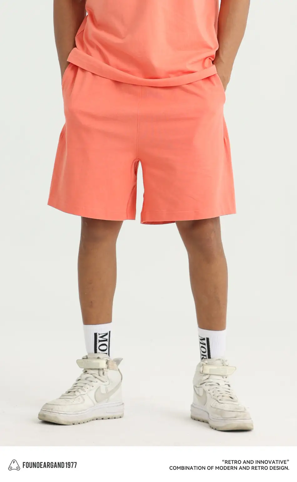 Men Drawstring Olive Shorts Knee Length Cotton — feature 20