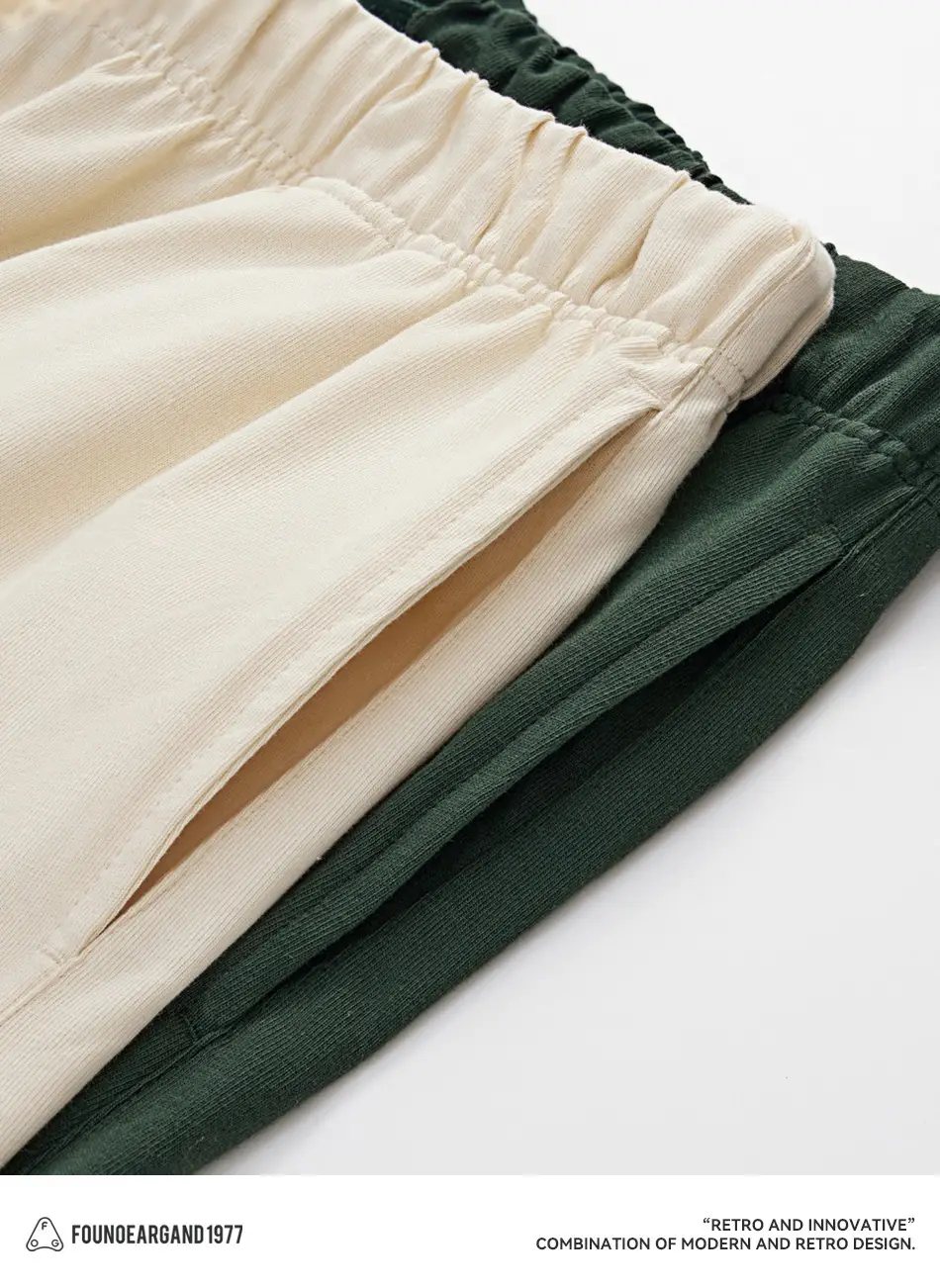 Men Drawstring Olive Shorts Knee Length Cotton — feature 27