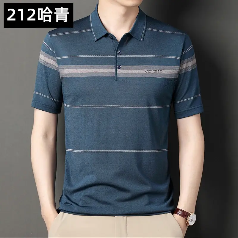 Men's 939 Pink Polo T-Shirt Short Sleeve Real Pocket