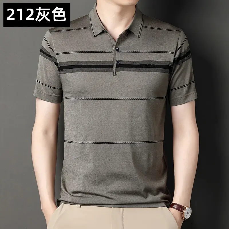 Men's 939 Pink Polo T-Shirt Short Sleeve Real Pocket