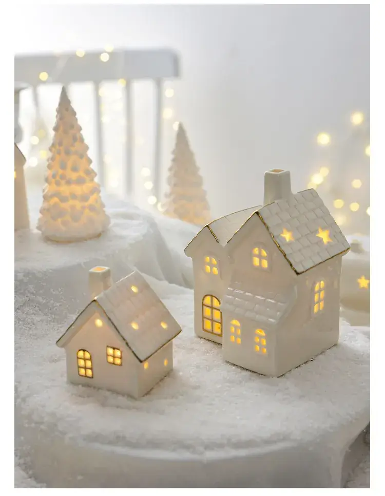 Nordic Ceramic Christmas House Decor 12.5cm — feature 7