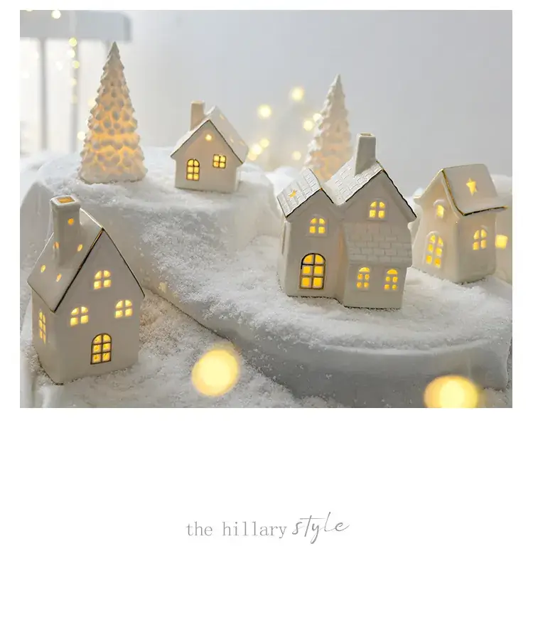 Nordic Ceramic Christmas House Decor 12.5cm — feature 8