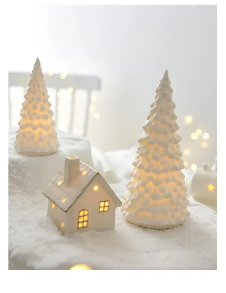 Nordic Ceramic Christmas House Decor 12.5cm — feature 9