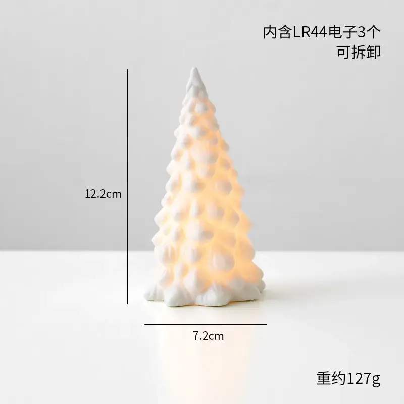 Nordic Ceramic Christmas House Decor 12.5cm