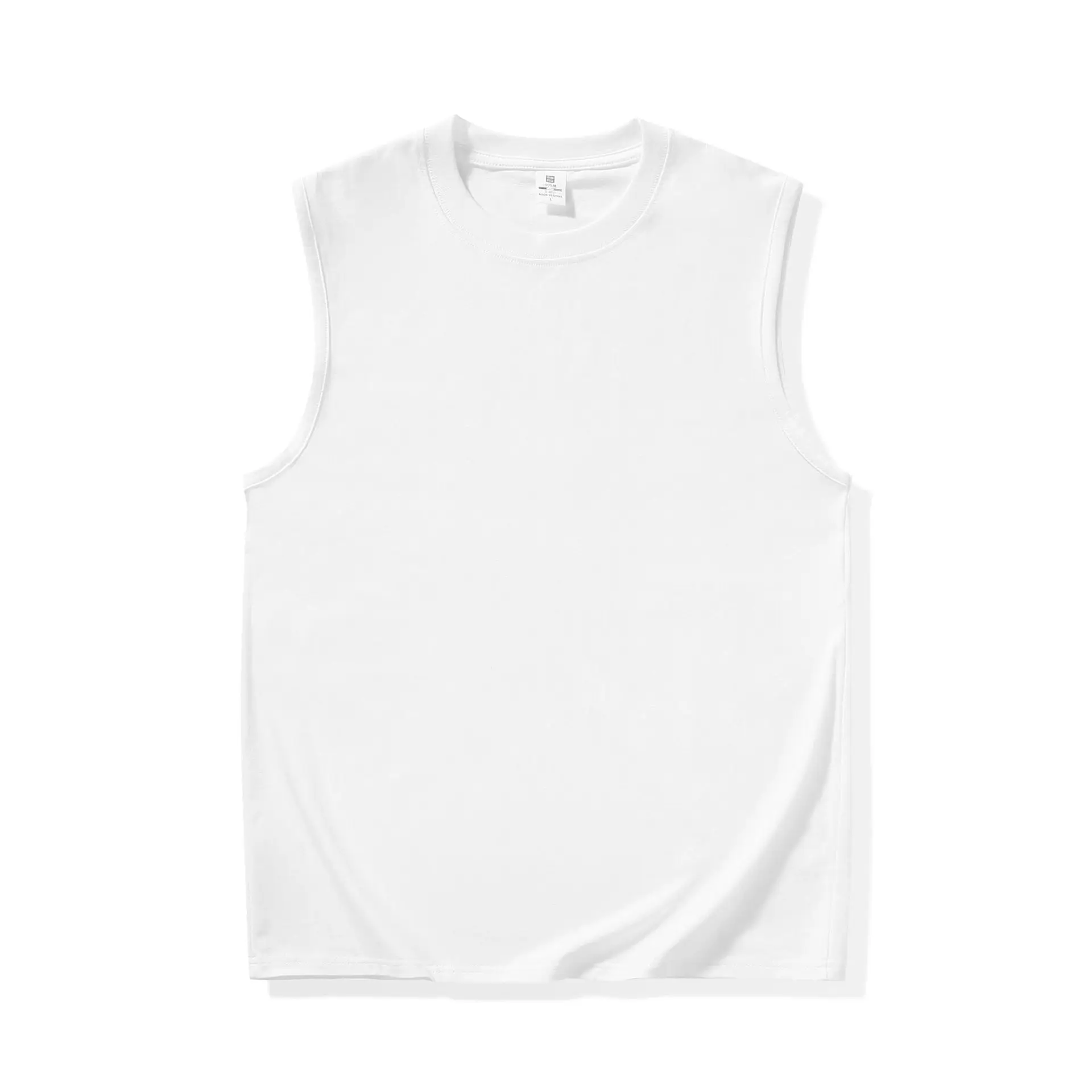 Men Sleeveless Cotton Vest Dark Green 2026