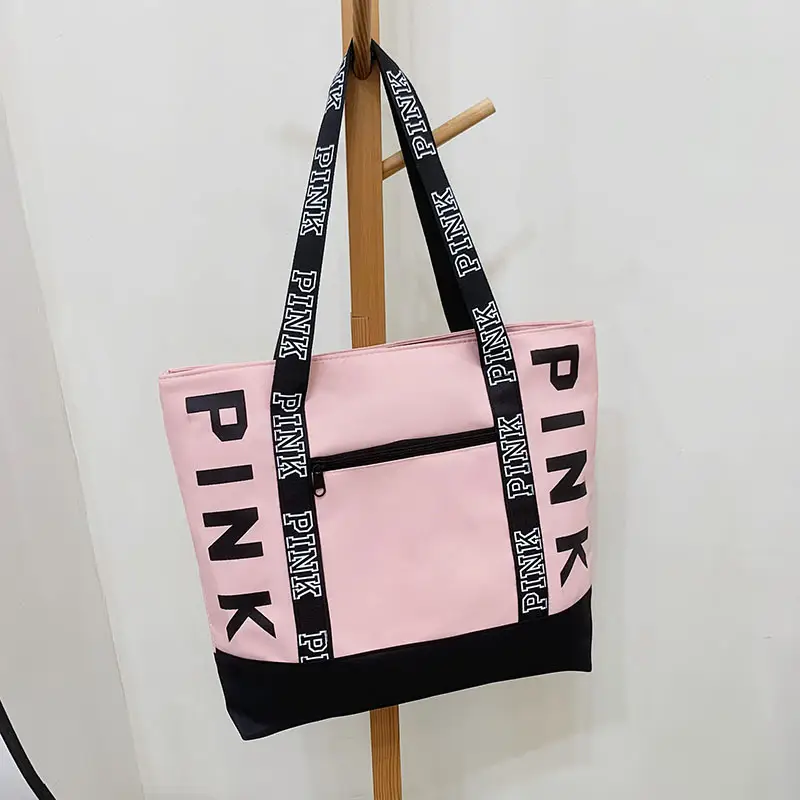 Pink Pinky Brand Large Tote Bag 2024 - Image 4