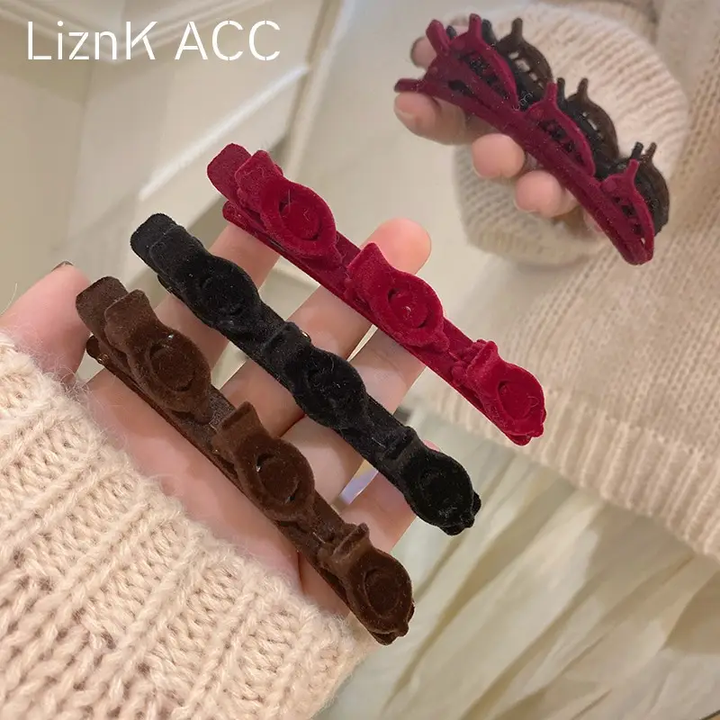 Velvet Hair Clips for Women - No Damage Hair Accessories