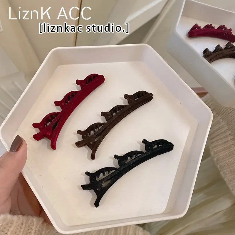 Velvet Hair Clips for Women - No Damage Hair Accessories