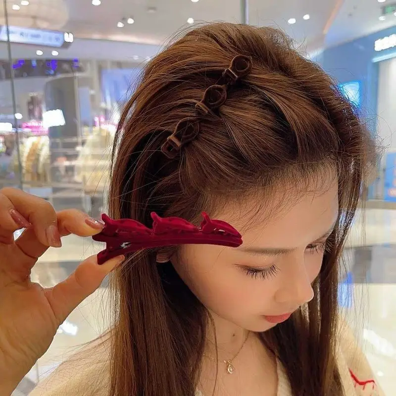 Velvet Hair Clips for Women - No Damage Hair Accessories