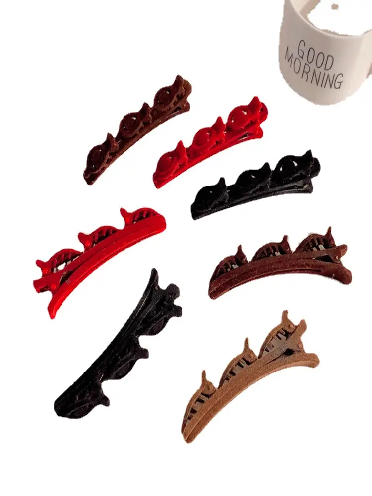 Velvet Hair Clips for Women - No Damage Hair Accessories