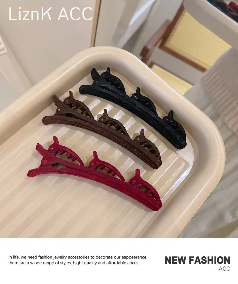 Velvet Hair Clips for Women - No Damage Hair Accessories — feature 11