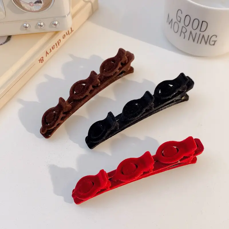 Velvet Hair Clips for Women - No Damage Hair Accessories — feature 4