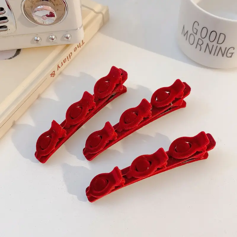 Velvet Hair Clips for Women - No Damage Hair Accessories — feature 9