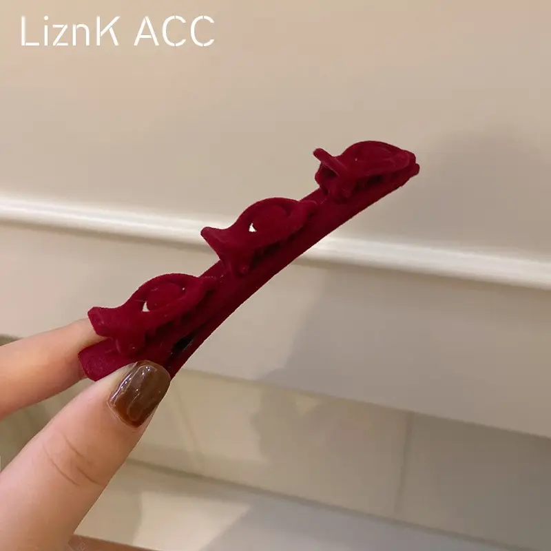 Velvet Hair Clips for Women - No Damage Hair Accessories
