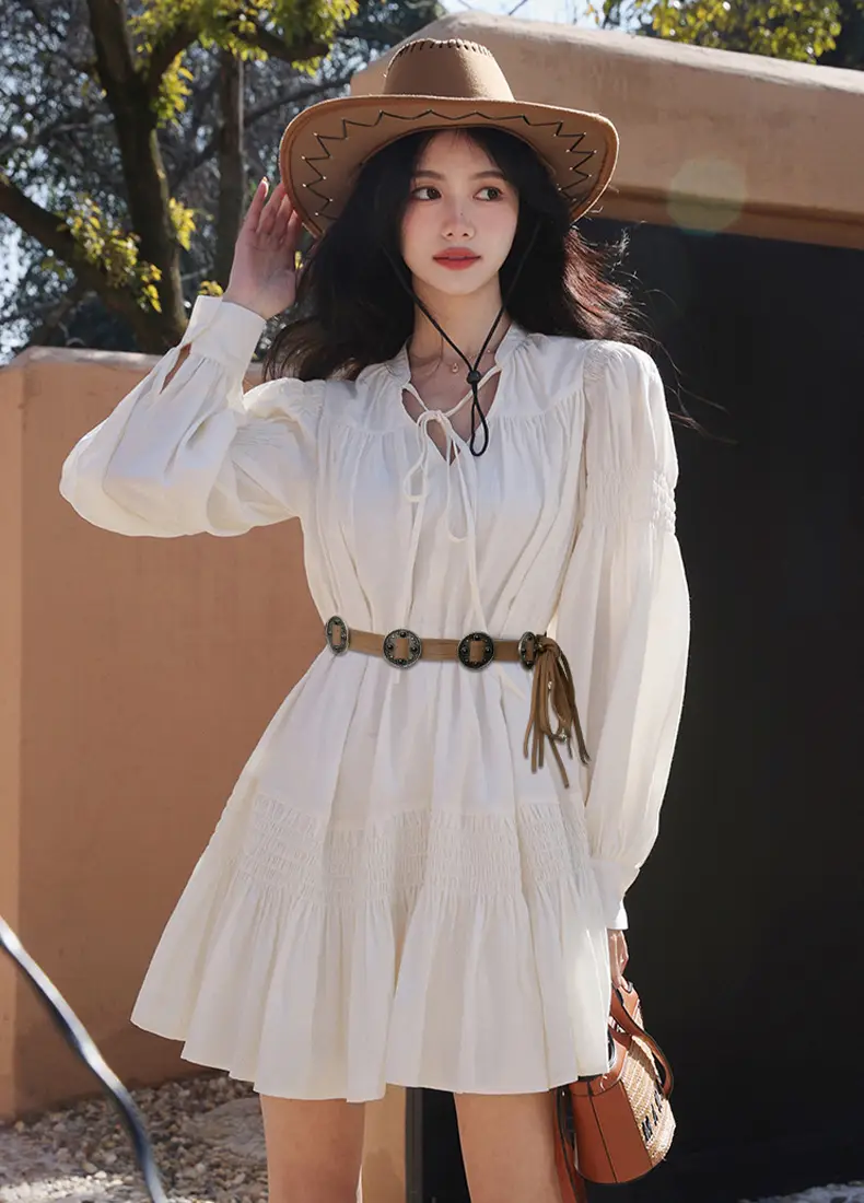 Vintage Ethnic Tassel Belt for Women Black Waist Slimming β feature 5