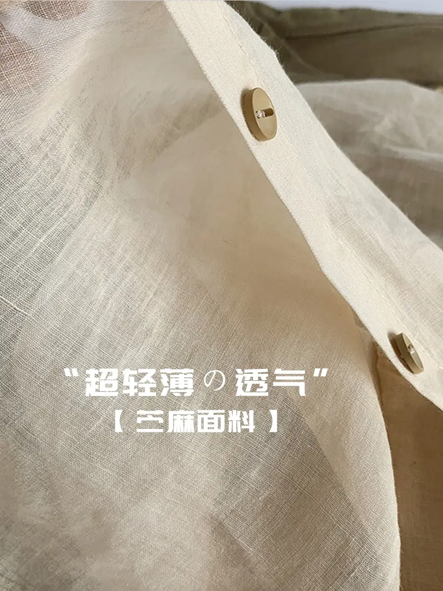 Korean Style Cotton Linen Shirt for Girls Autumn - Image 6
