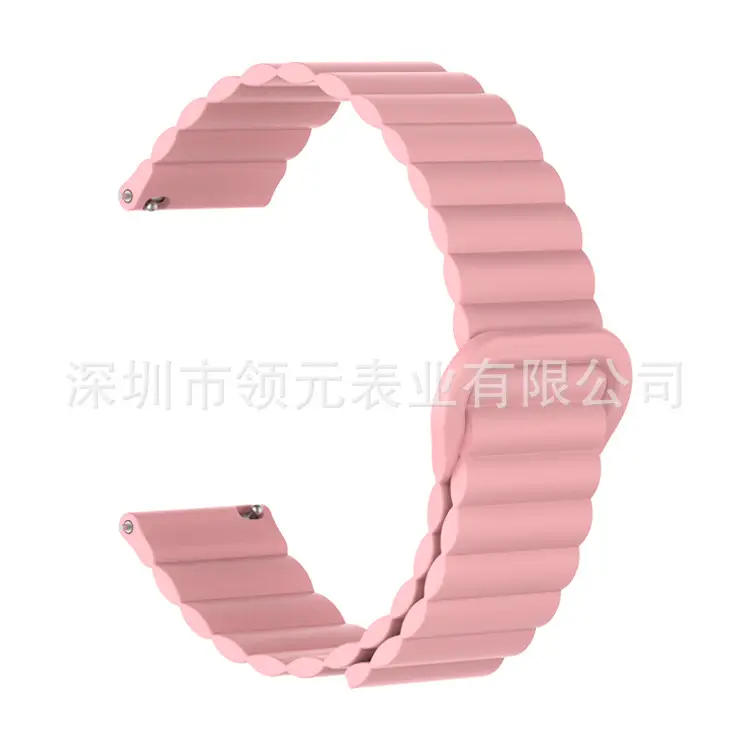 Huawei GT5 Watch Green Silicone Magnetic Strap 16mm - Image 90