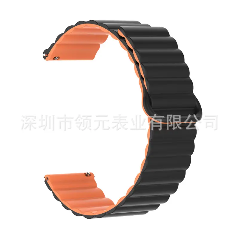 Huawei GT5 Watch Green Silicone Magnetic Strap 16mm — feature 12