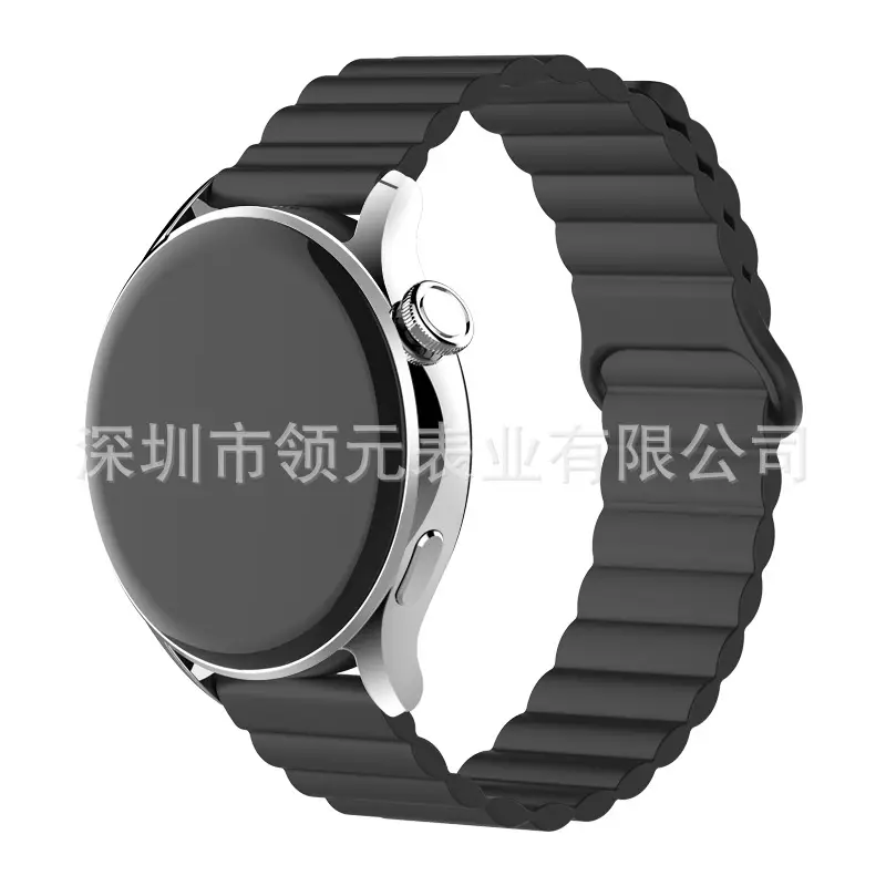 Huawei GT5 Watch Green Silicone Magnetic Strap 16mm — feature 13