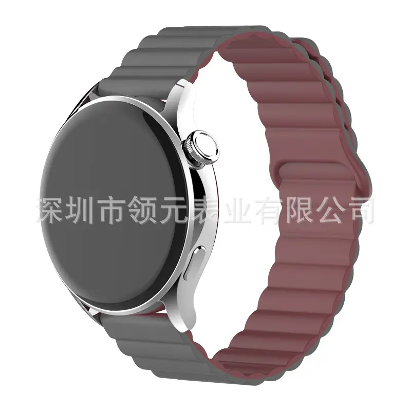 Huawei GT5 Watch Green Silicone Magnetic Strap 16mm — feature 16