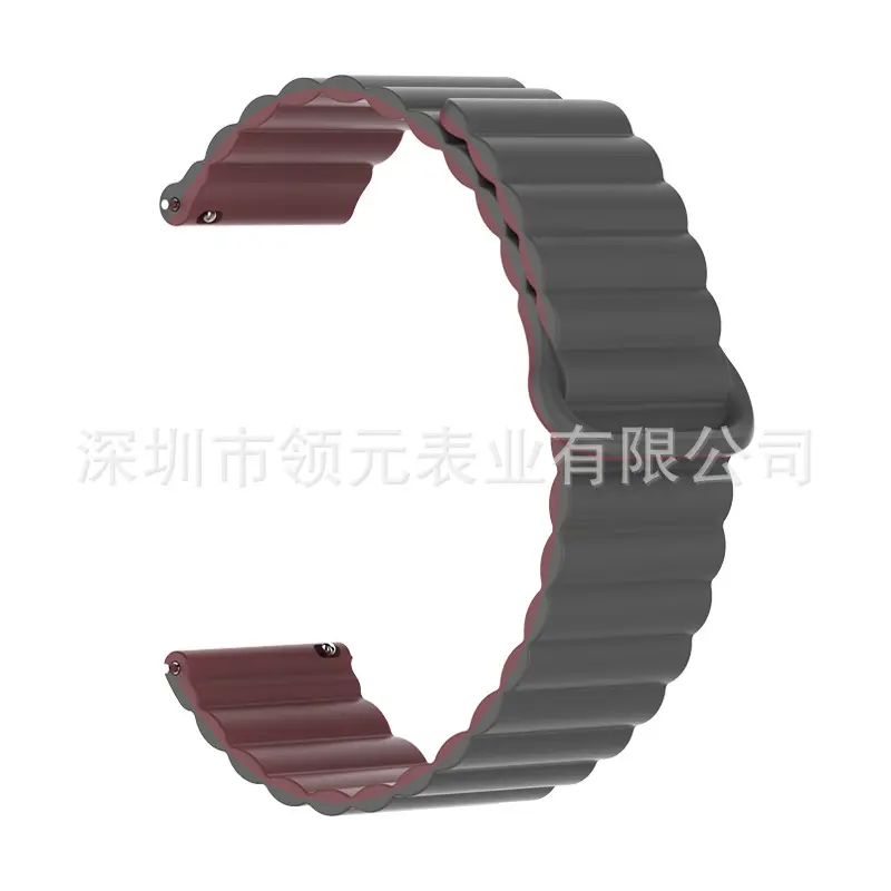 Huawei GT5 Watch Green Silicone Magnetic Strap 16mm — feature 18