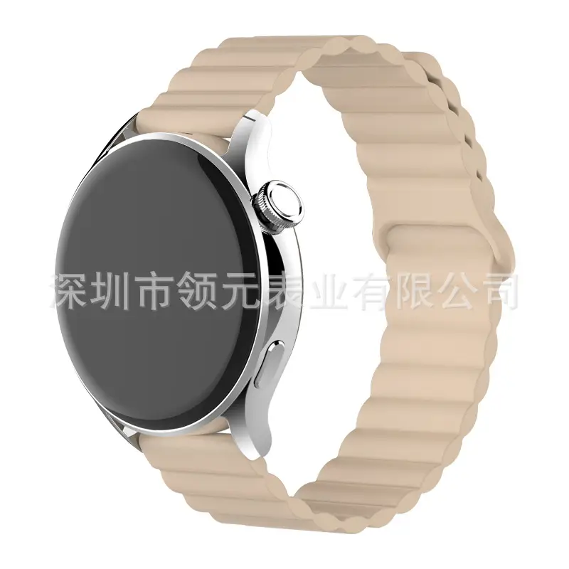 Huawei GT5 Watch Green Silicone Magnetic Strap 16mm — feature 19