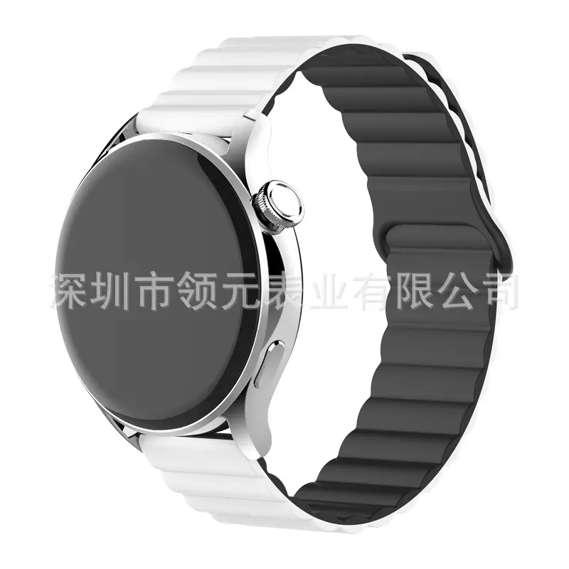 Huawei GT5 Watch Green Silicone Magnetic Strap 16mm — feature 5