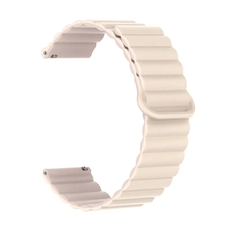 Huawei GT5 Watch Green Silicone Magnetic Strap 16mm - Image 82