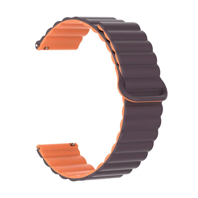 Huawei GT5 Watch Green Silicone Magnetic Strap 16mm - Image 84