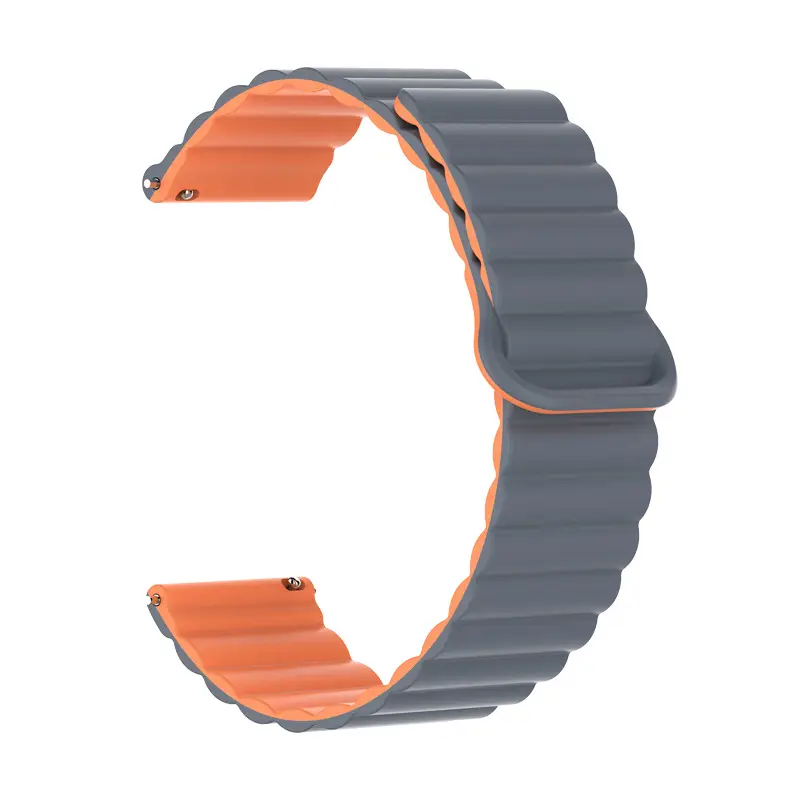 Huawei GT5 Watch Green Silicone Magnetic Strap 16mm - Image 85