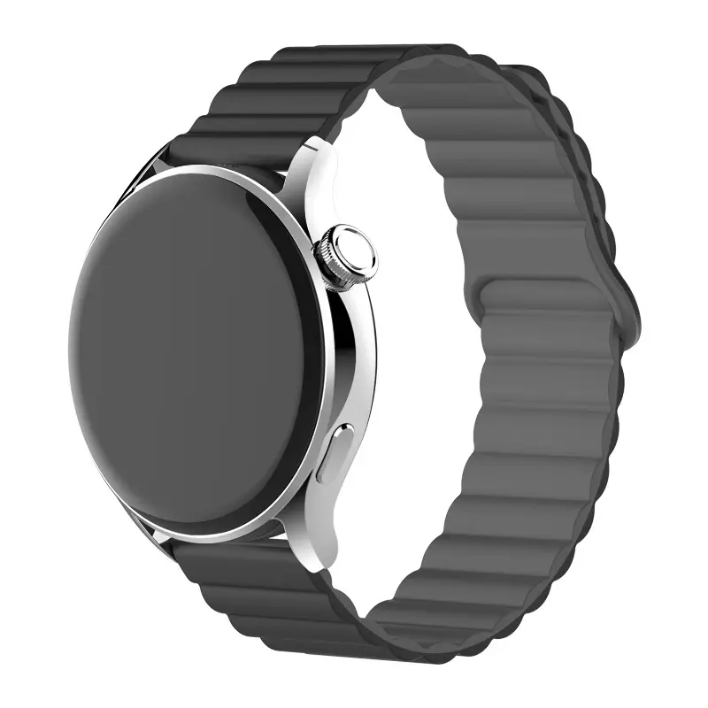black with gray