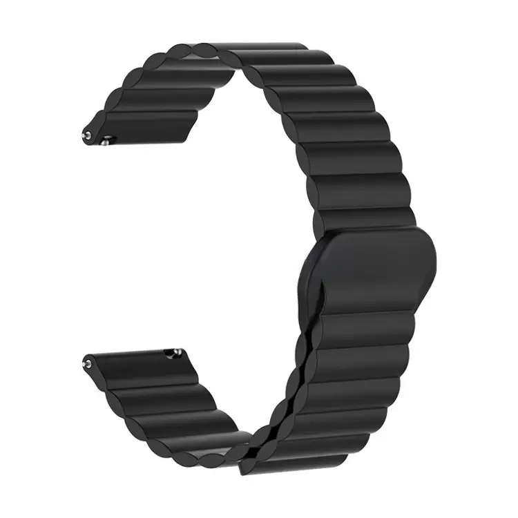 Huawei GT5 Watch Green Silicone Magnetic Strap 16mm - Image 2
