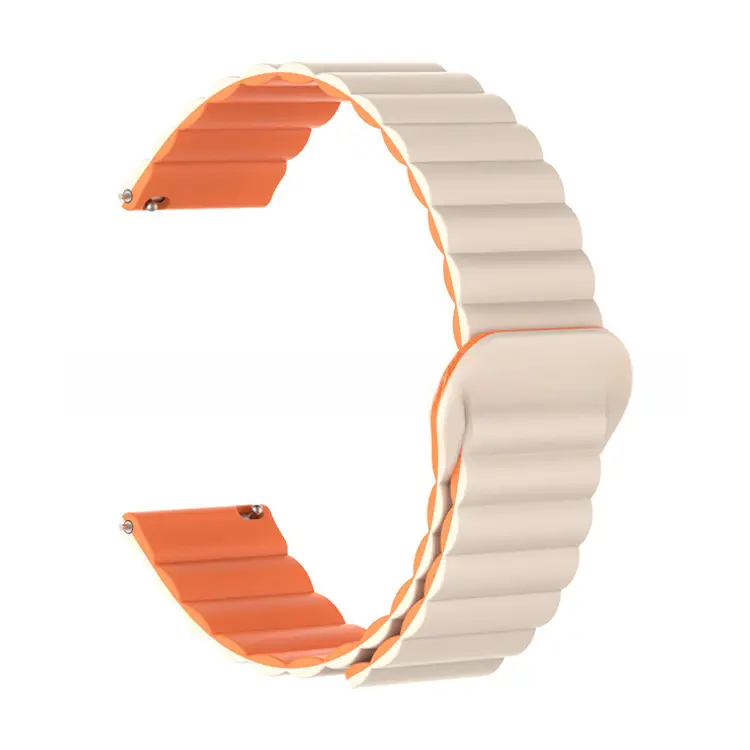 Huawei GT5 Watch Green Silicone Magnetic Strap 16mm - Image 20