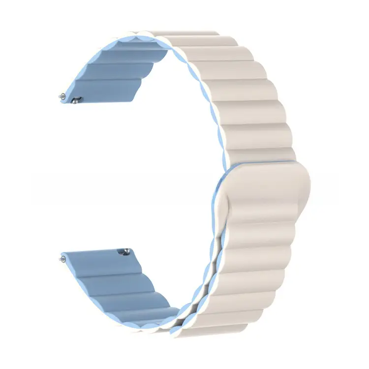 Huawei GT5 Watch Green Silicone Magnetic Strap 16mm - Image 28