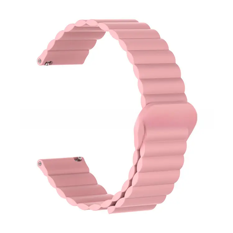 Huawei GT5 Watch Green Silicone Magnetic Strap 16mm - Image 46