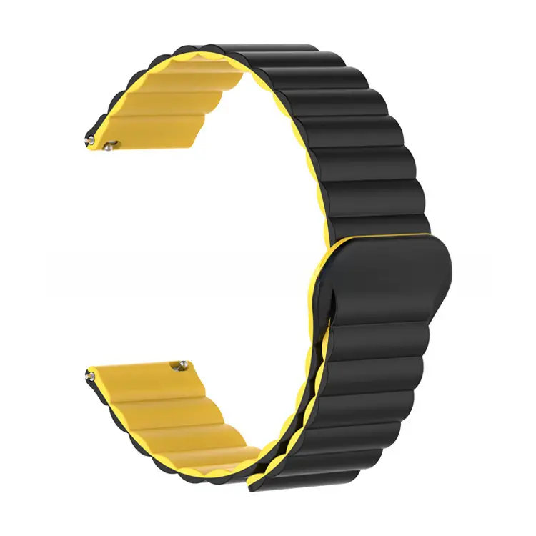 Huawei GT5 Watch Green Silicone Magnetic Strap 16mm - Image 52