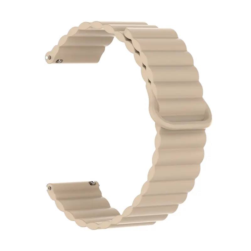 Huawei GT5 Watch Green Silicone Magnetic Strap 16mm - Image 79