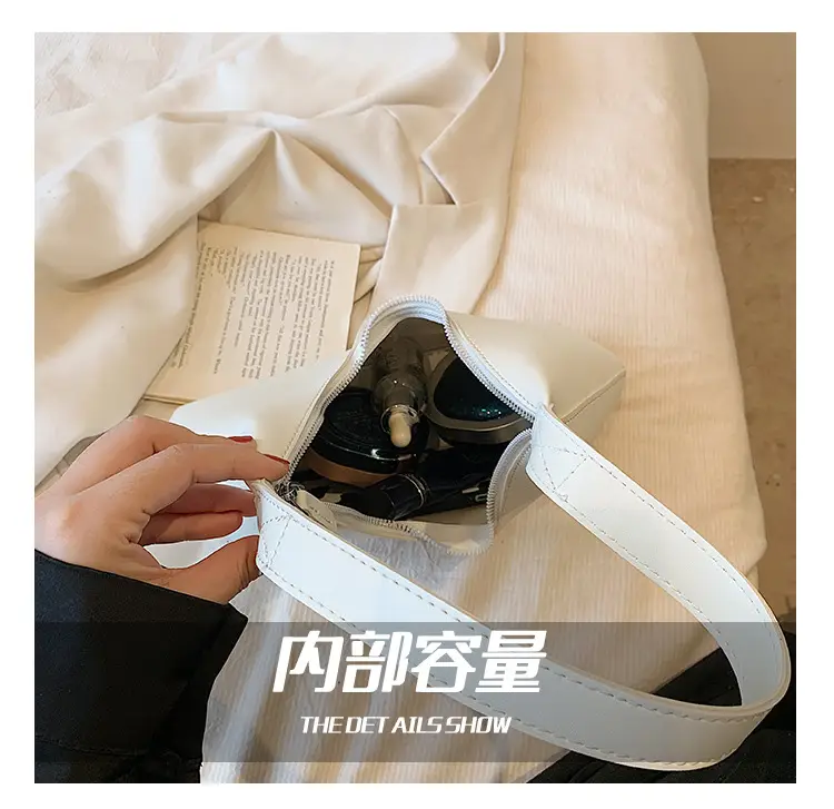 White Crossbody Bag for Women 2025 Fashion Versatile — feature 9