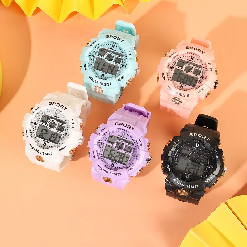Unicorn Digital Watch for Girls Junior High School Waterproof Luminous 808 - Image 5