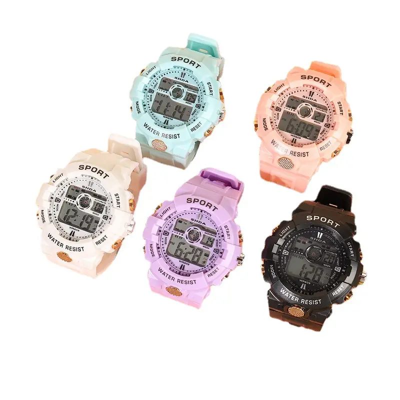 Unicorn Digital Watch for Girls Junior High School Waterproof Luminous 808 - Image 6