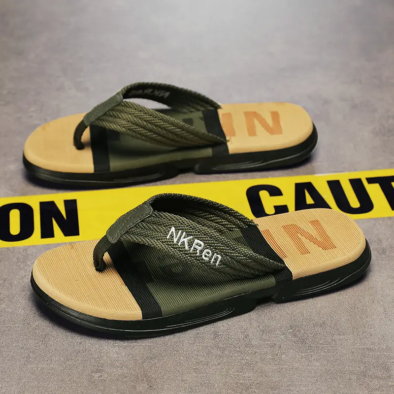 Flip-flops for Men 2023 New Summer Versatile Trendyy Outdoor Lightweight Slippers for Outer Wear Flip-flops Soft-soled Beach Sandals - Image 8