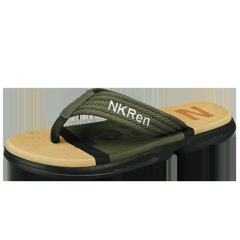 Flip-flops for Men 2023 New Summer Versatile Trendyy Outdoor Lightweight Slippers for Outer Wear Flip-flops Soft-soled Beach Sandals